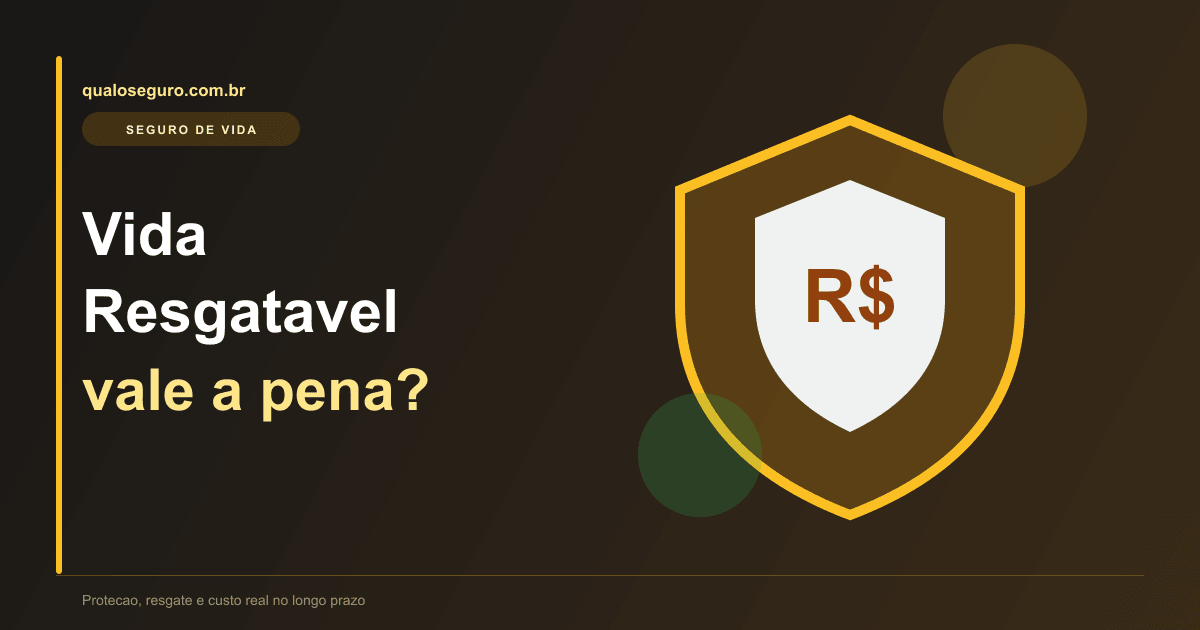 Seguro de Vida Resgatavel Vale a Pena ou e investimento caro?
